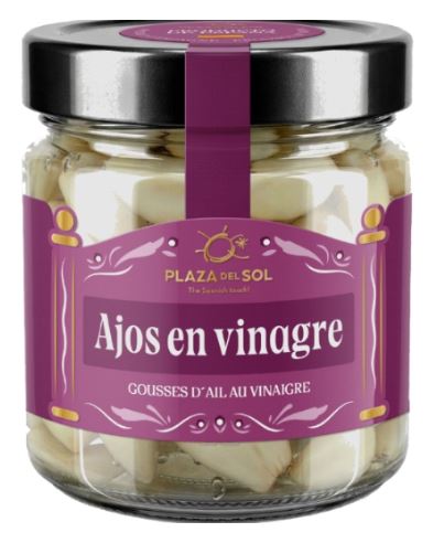 Ajos en vinagre