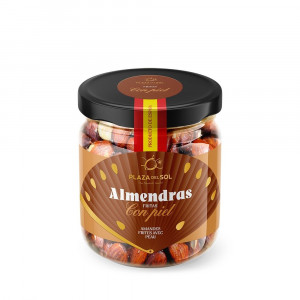 Amandes Frites avec peau