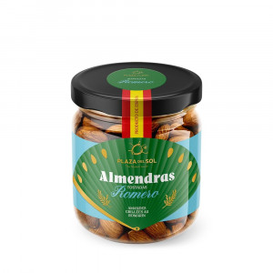 Amandes grillées au romarin