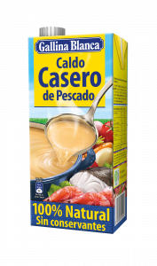 Caldo casero de pescado