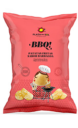 Chips BBQ  saveur barbacoa
