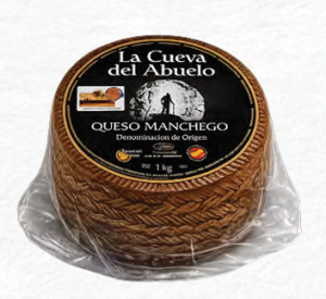 Fromage IGP Manchego env. 0.950Kg. «&nbsp;Cueva del Abuelo&nbsp;» Réserve