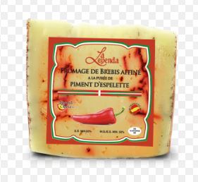 Fromage brebis au piment d'Espelette