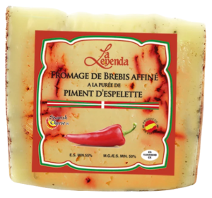 Fromage brebis au piment d'Espelette