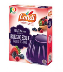 Gélatine goût fruit des bois