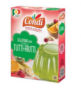 Gélatine goût tutti frutti