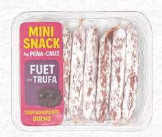 Mini Snack de fuet con trufa