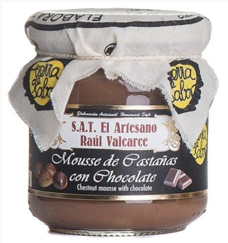 Mousse de châtaigne et chocolat