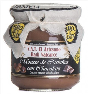 Mousse de châtaigne et chocolat