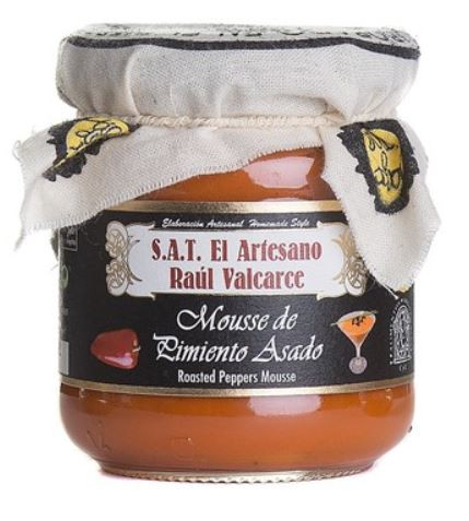 Mousse de poivrons grillés