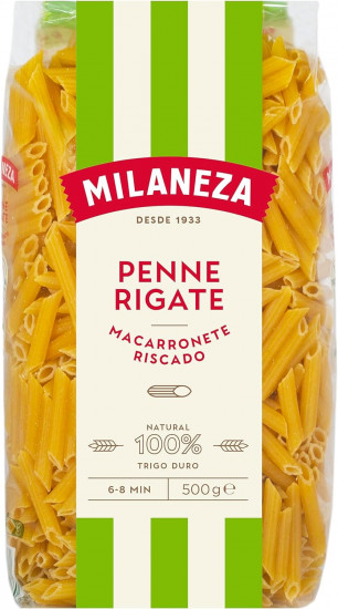 Pates Macarronete Riscado Milaneza