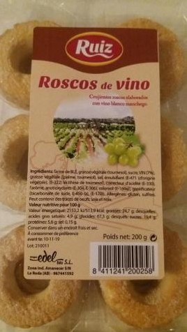 Roscos au Vin « RUIZ »