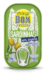 Sardines à l'huile d'olive Bom Petisco