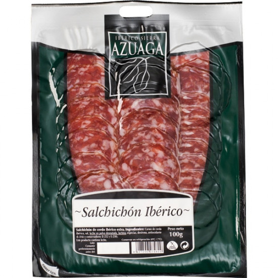 Saucisson ibérique tranché