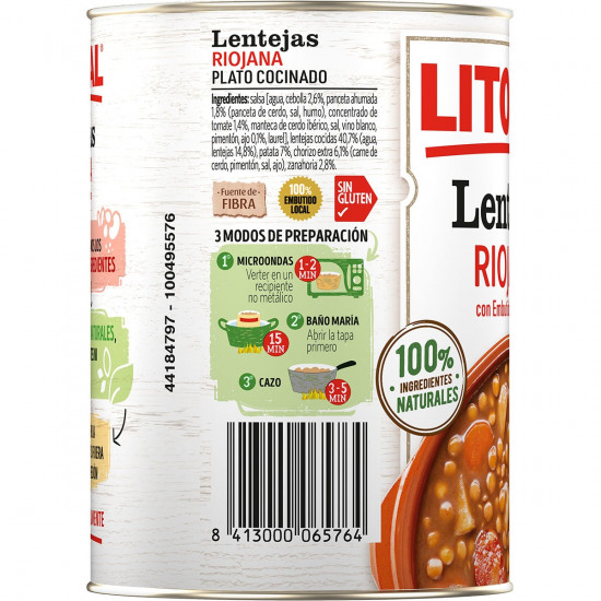 Lentilles à la Riojana