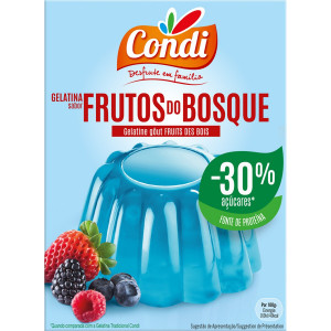 Gélatine goût fruit des bois