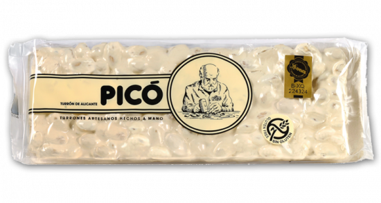 Turron Alicante Artisanal Fait Main Pico 250g