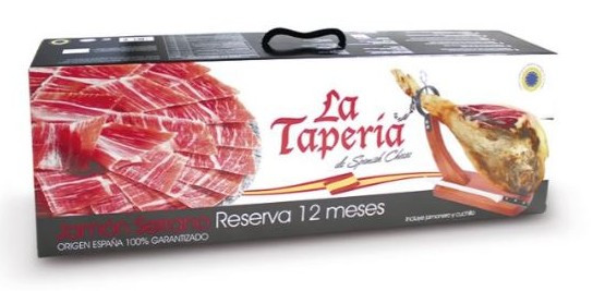 Coffret Jambon, couteau et porte jambon - Casa de maria