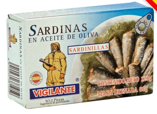 Sardinillas à l'huile d'olive