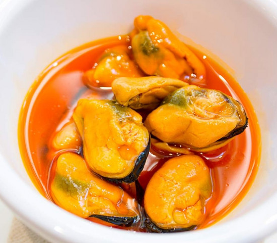 Moules à l' Escabèche