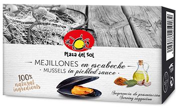 Moules à l' Escabèche