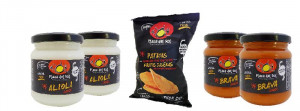 Chips Tradition et ses sauces
