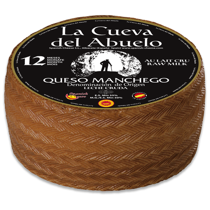 Fromage IGP Manchego «&nbsp;Cueva del Abuelo&nbsp;» Réserve